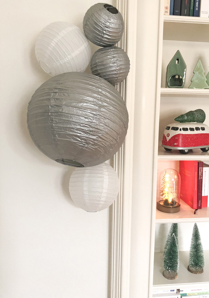 Noël tradition inspirations 2018 avec nos lanternes et boules en papier
